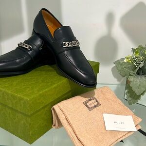 - Gucci Black Agata Supple Lamb skin UK 11